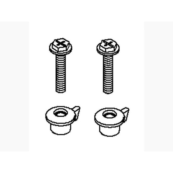 Kohler Toilet Seat Hardware Kit 1141144 Zoro